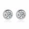 Cartier Diamants Legers DE Earrings in 18K White Gold With 1 White Diamond